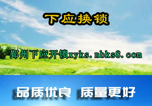 鄞州下应开锁